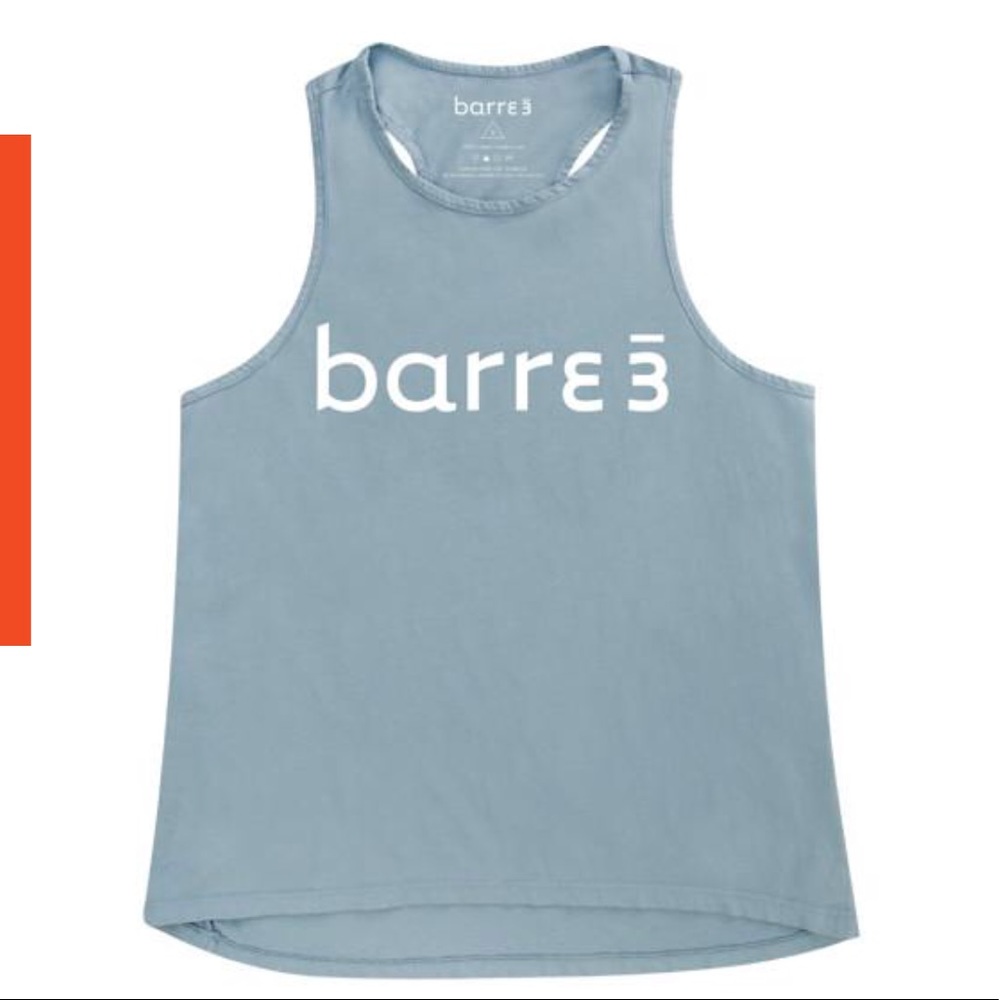 Barre3 High Neck Signature Tank